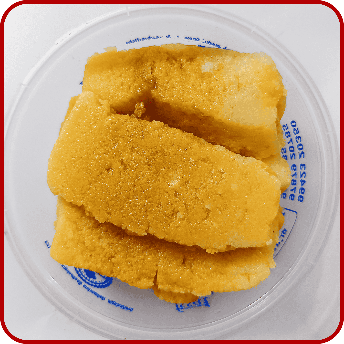 Crispy South Indian murukku made using traditional techniques